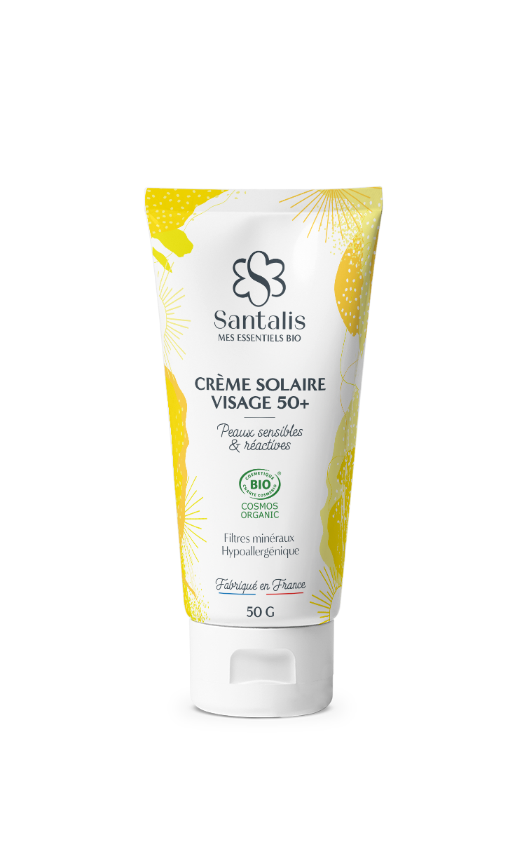 image Crème Solaire Visage SPF 50+ – 50 g – 6 produits